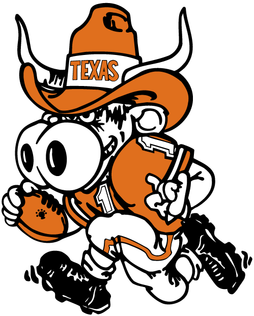 Texas Longhorns 1981-2002 Mascot Logo v2 iron on transfers for clothing